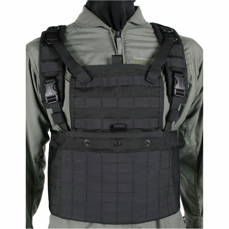Black Chest Rig Tactical Gear Chest Pack Tactical Bag 