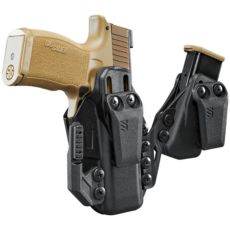 OWB belt carry holster for S&W M&P Shield 9mm,40 cal M2.0 pistol. Right  Handed
